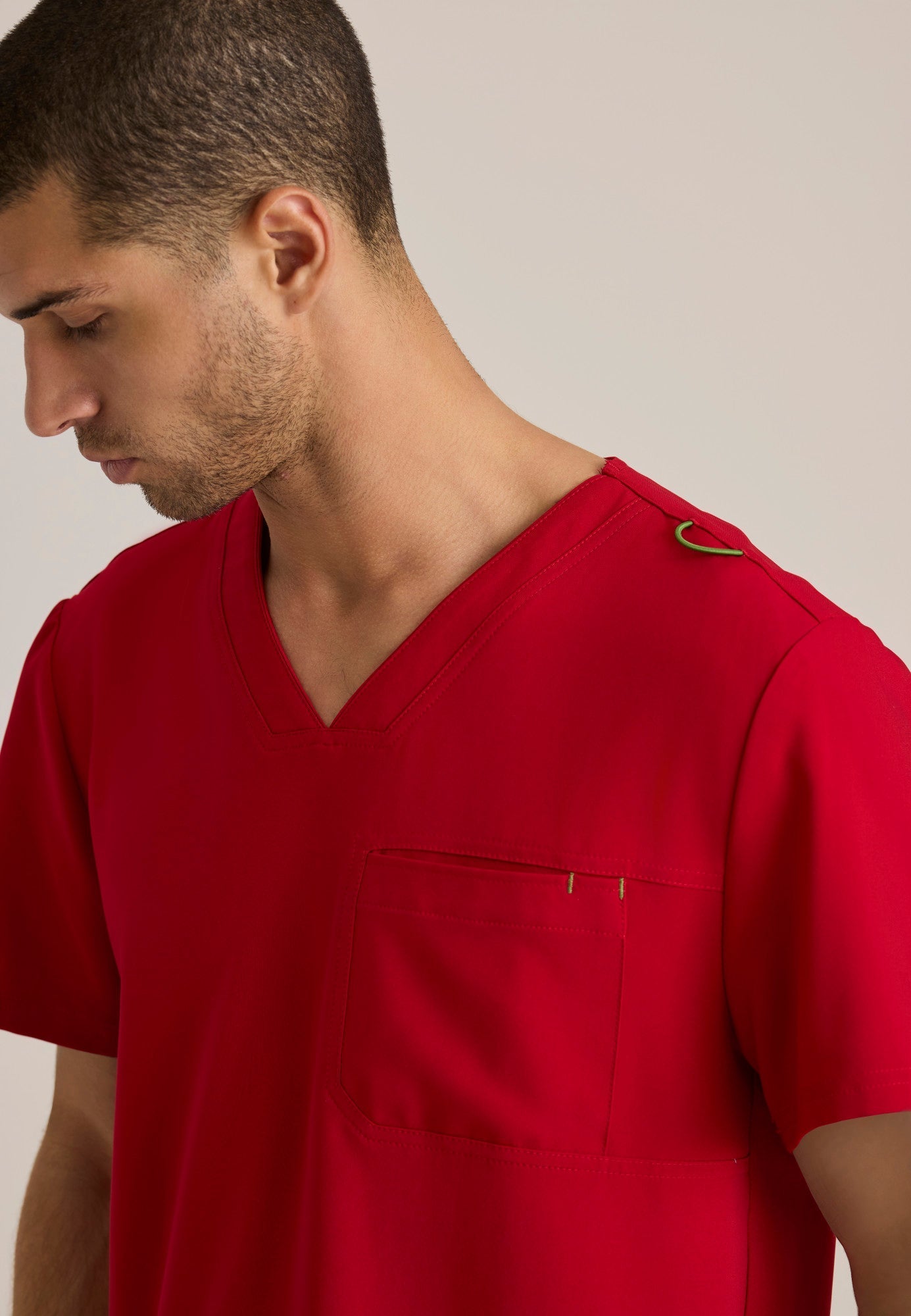 Journey Top - True Red - Jen's Scrubs