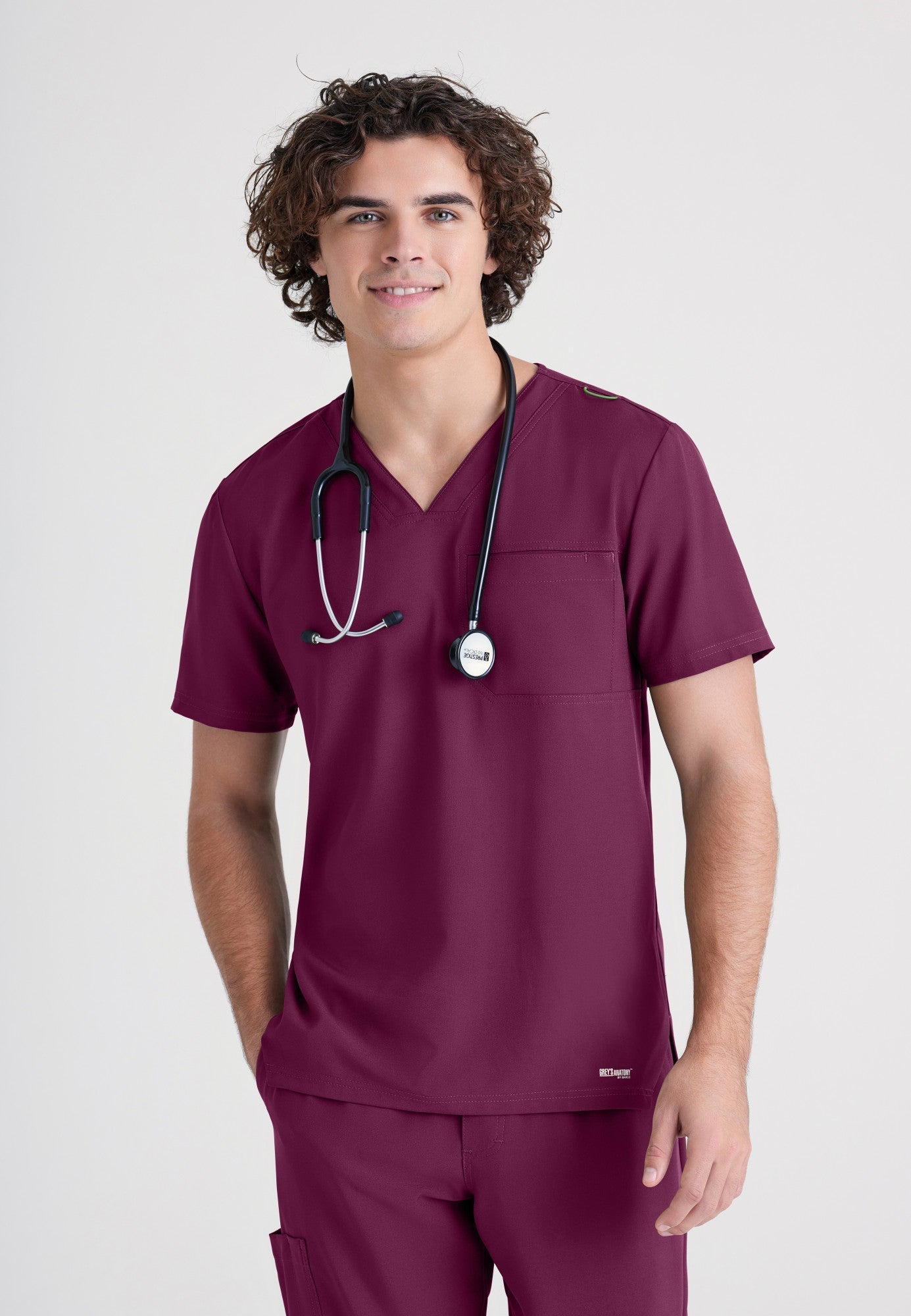 Journey Top - Wine - Jen's Scrubs