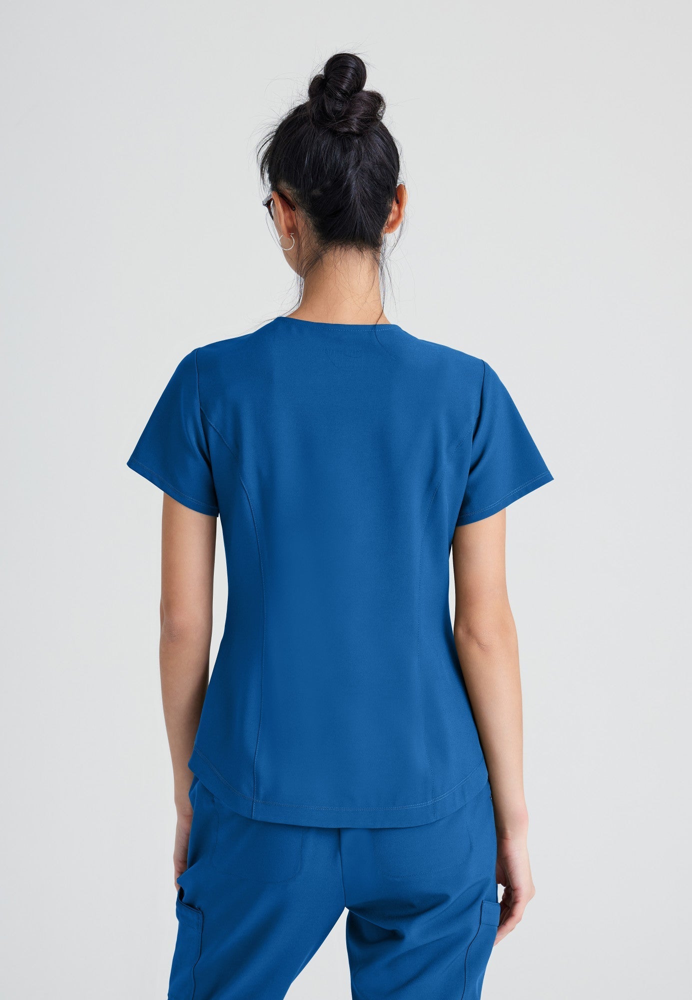 Rhythm Top - New Royal - Jen's Scrubs