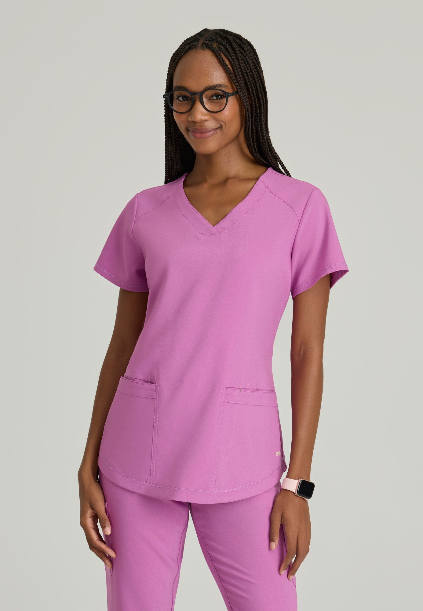Rhythm Top - Twilight Mauve - Jen's Scrubs