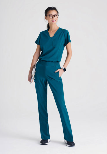Sway Tuck-In Top - Bahama - Jen's Scrubs