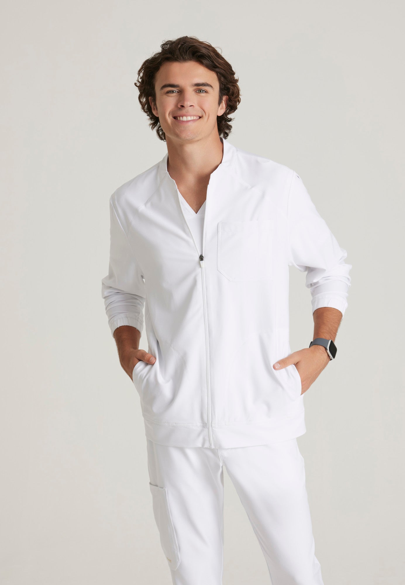 Cycle Warm-Up - White - Jen's Scrubs