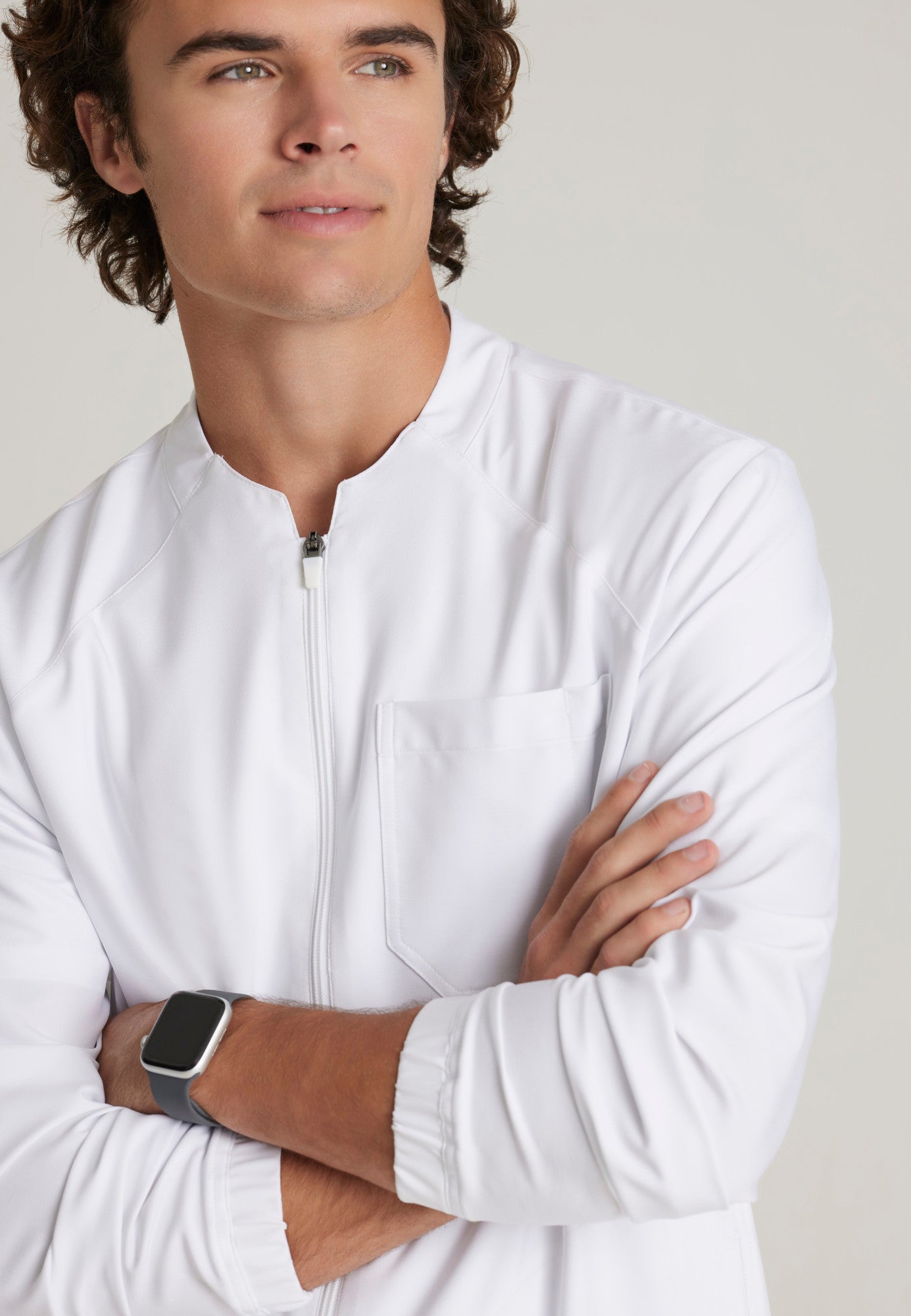 Cycle Warm-Up - White - Jen's Scrubs