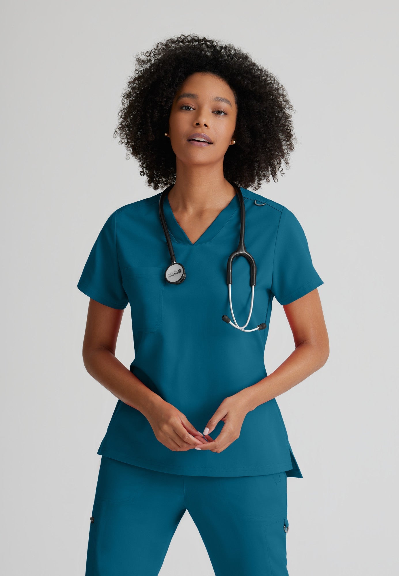 Bree Tuck-in Top - Bahama - Jen's Scrubs