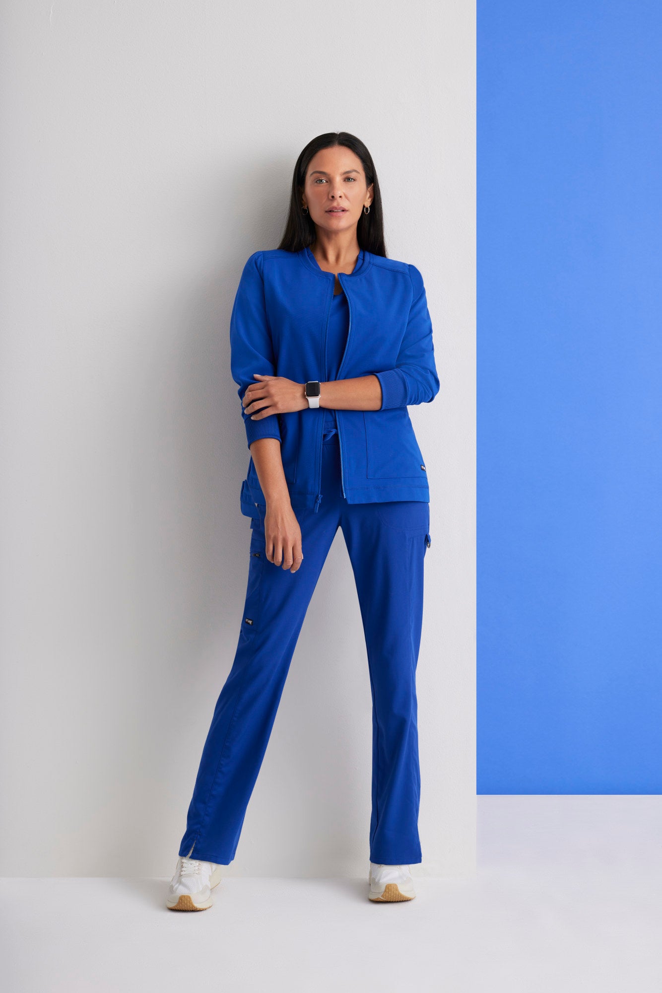 Bree Tuck-in Top - Galaxy - Jen's Scrubs