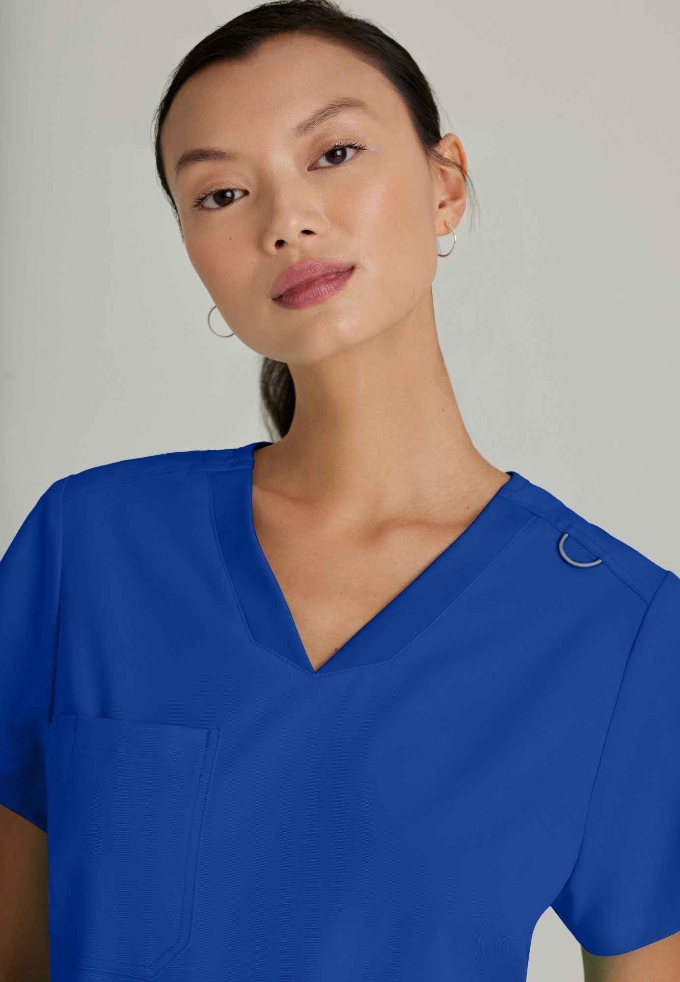 Bree Tuck-in Top - Galaxy - Jen's Scrubs