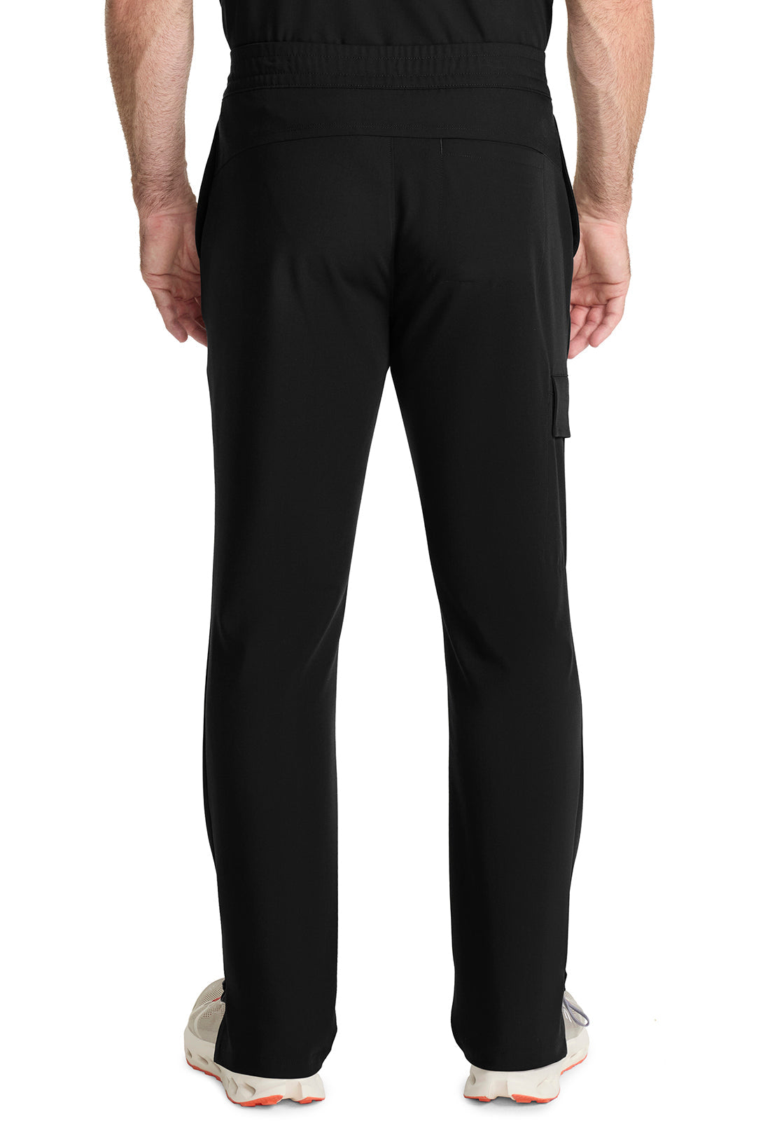 Men's  Men's Zip Fly Drawstring Pant - Black
