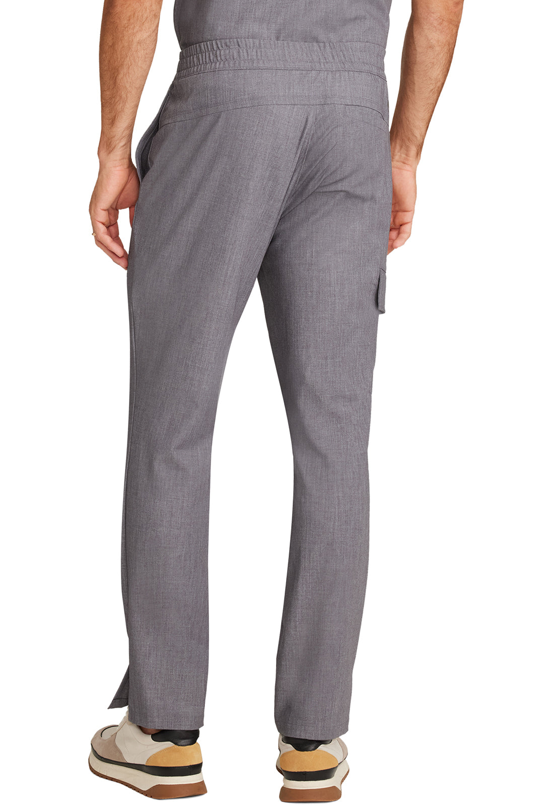 Men's Men's Zip Fly Drawstring Pant - Heather Ash
