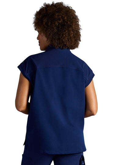 Women's Vienna Quarter Zip Top - DNAVY