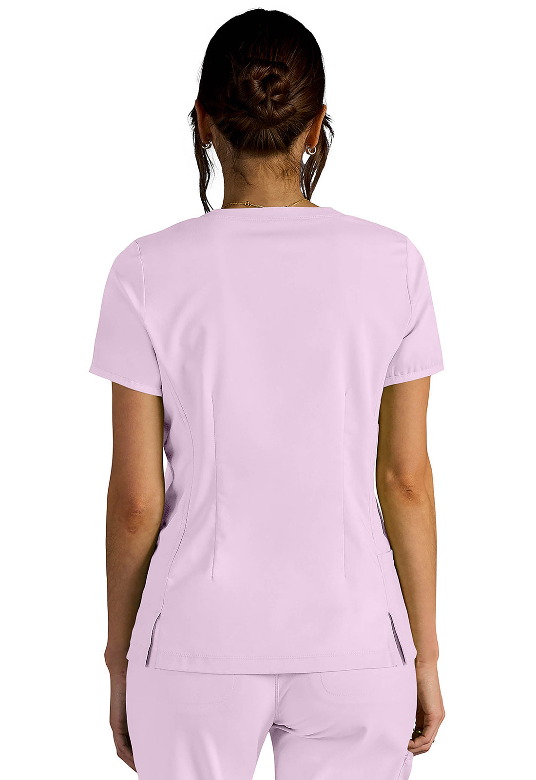 Women's Vivian V-Neck Top - Sweet Pink