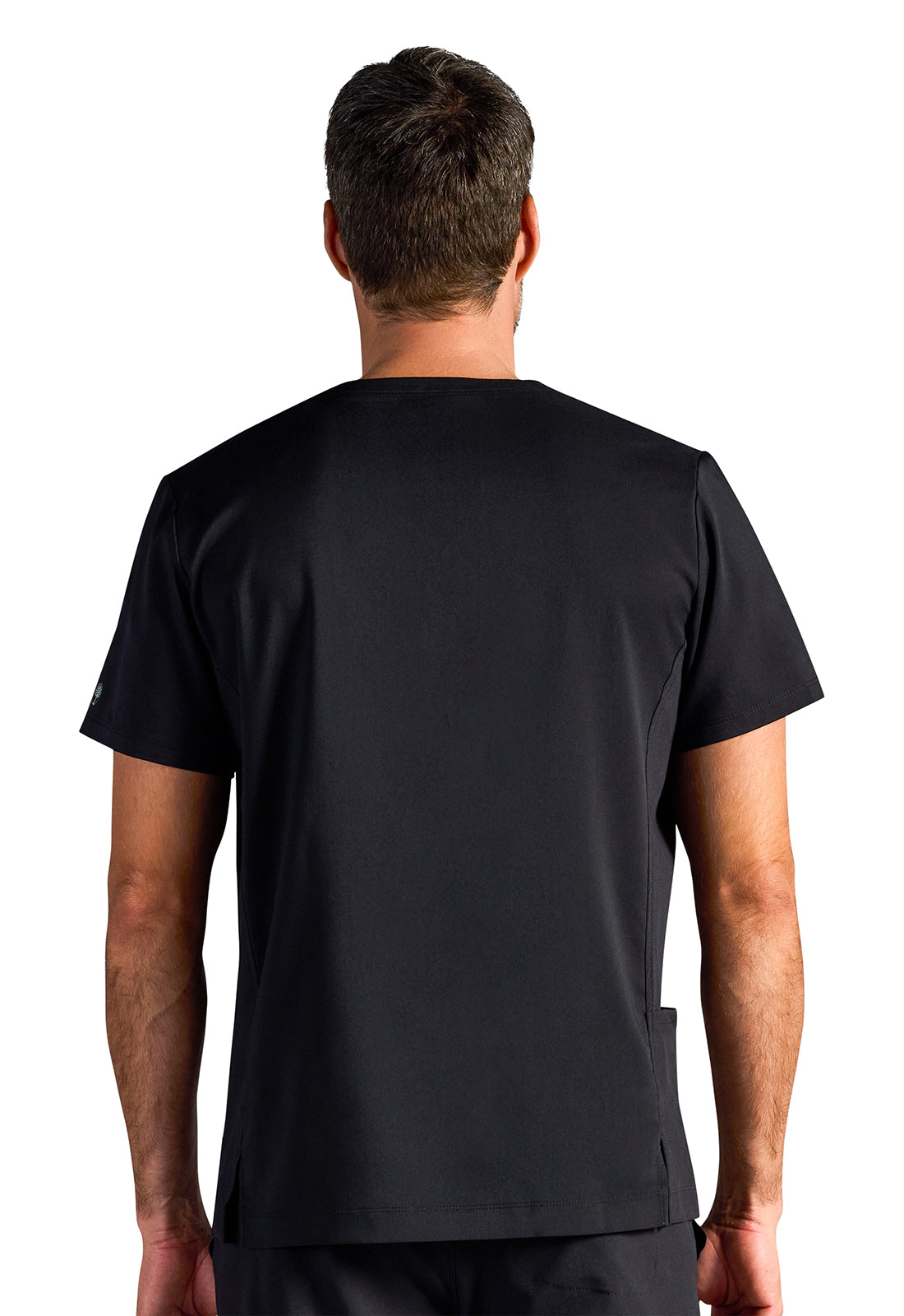 Men's Vincent Men's V-Neck Top - DBLACK