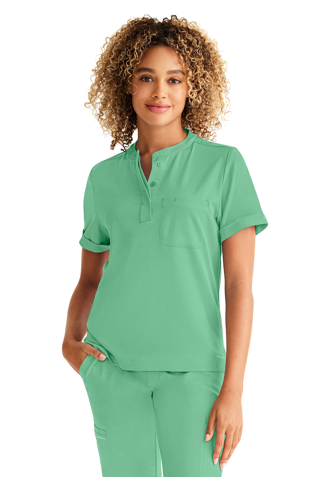 Women's Macy Top - Surreal Green