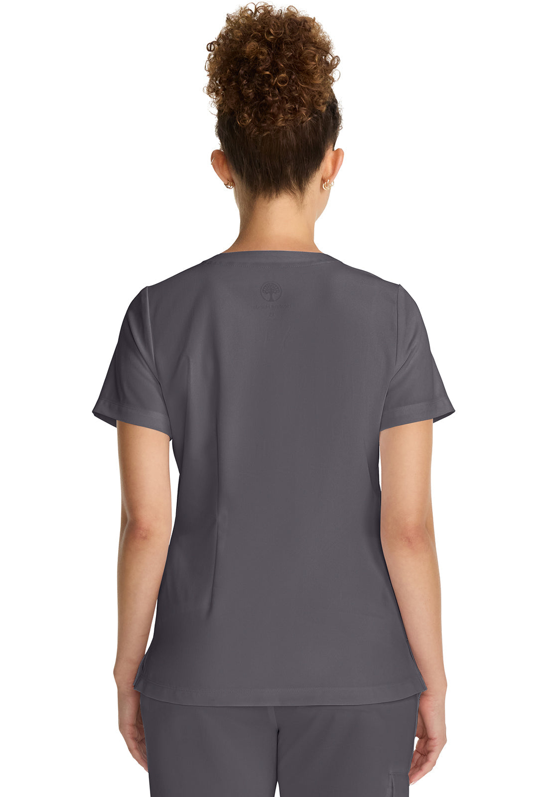Women's  Women's Tuck-in V-Neck Top - Pewter