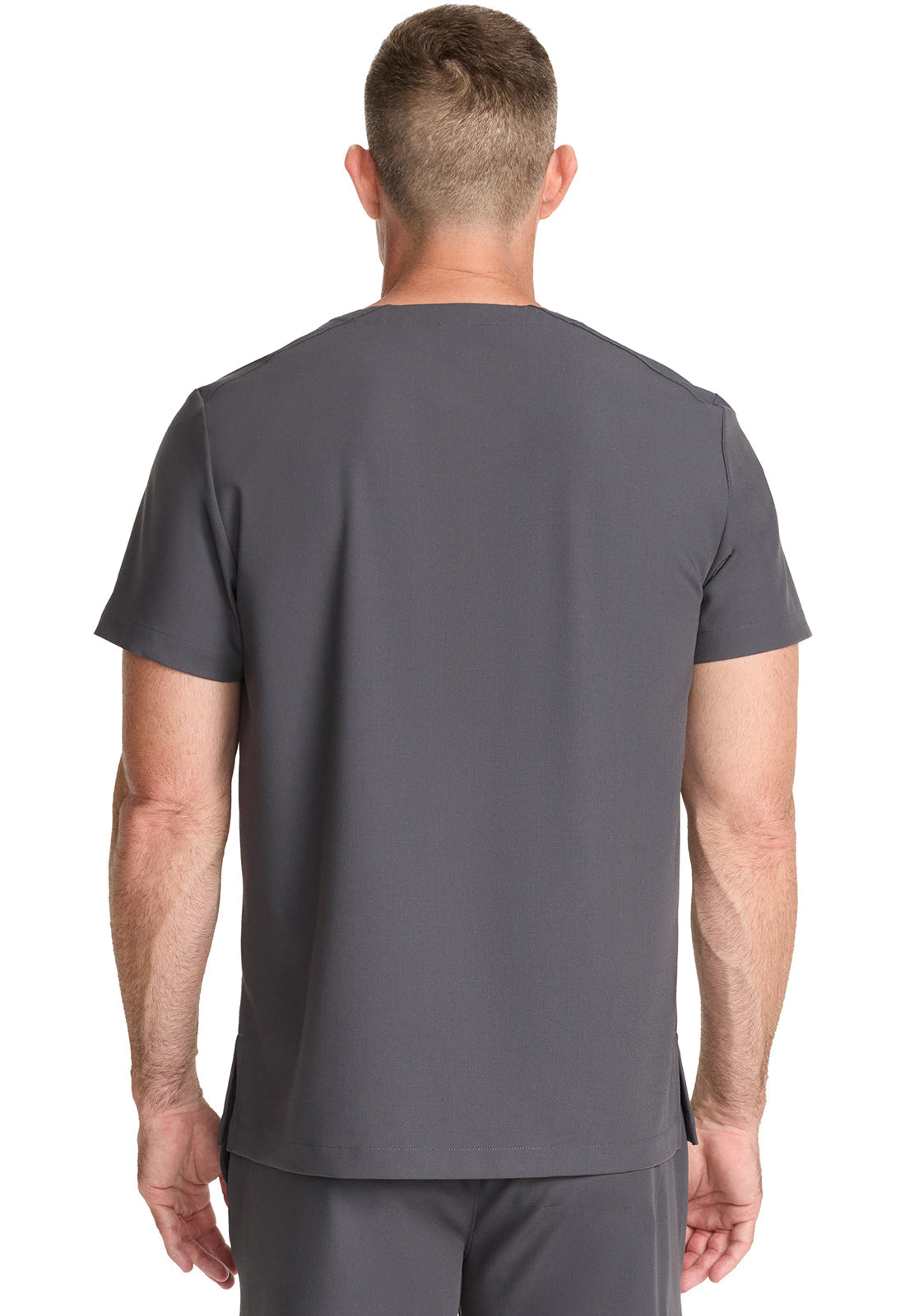 Men's Men's 1-Pocket V-Neck Top - Pewter