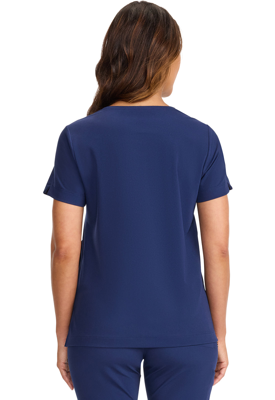 Women's Women's Tunic V-Neck Top - Navy