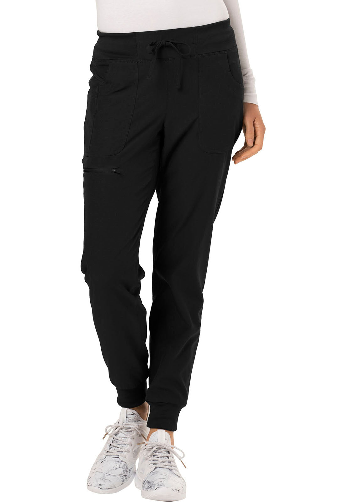 Women's Drawstring Jogger - Black