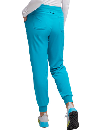 Women's Drawstring Jogger - Teal Blue