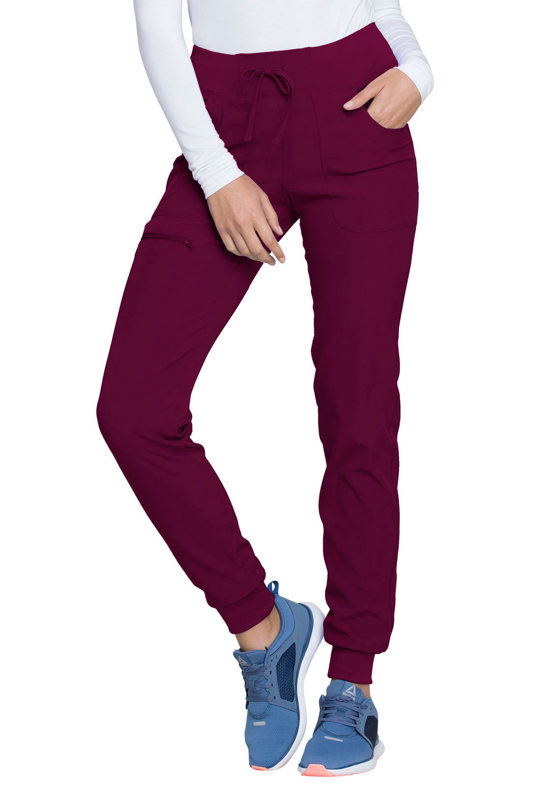 Women's Drawstring Jogger - Wine