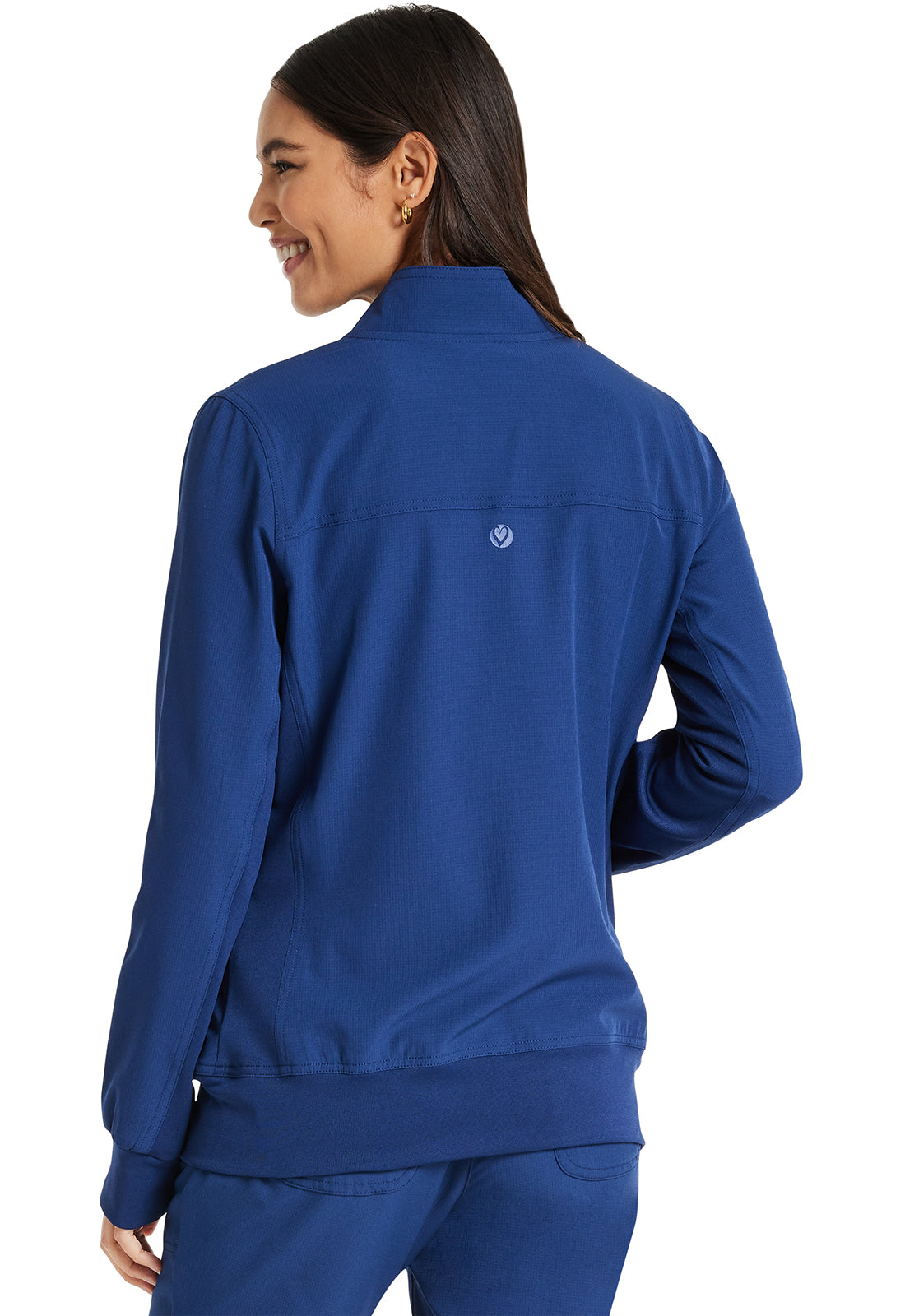 Women's Zip Front Jacket - Navy