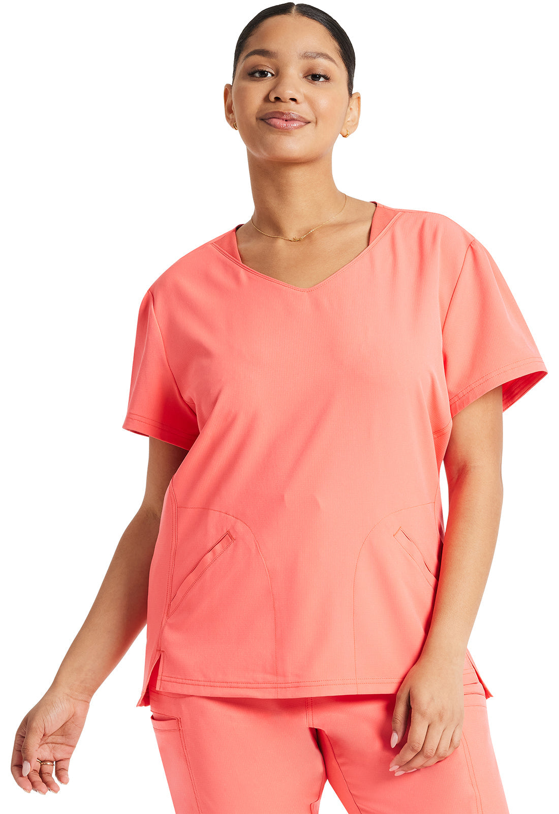 Women's V-Neck Top - Go Guava
