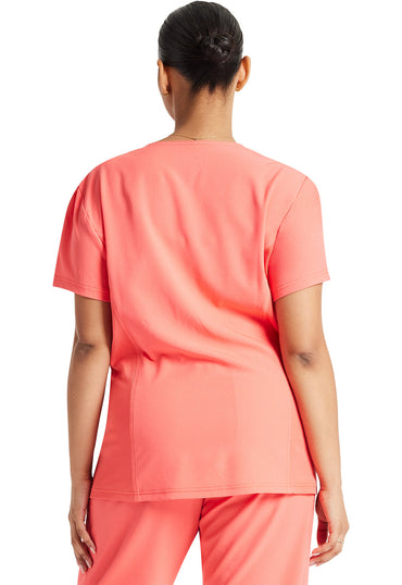 Women's V-Neck Top - Go Guava