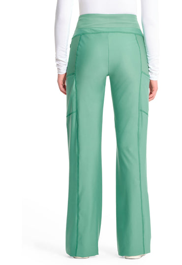 Women's Knit Mid Rise Pull-on Trouser Pant - Matcha Latte