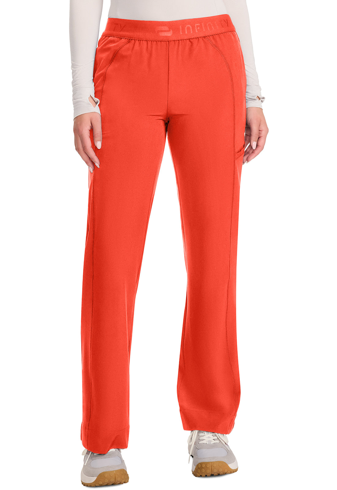 Women's  Women's Mid-Rise Wide Leg Pant - Fire Bird