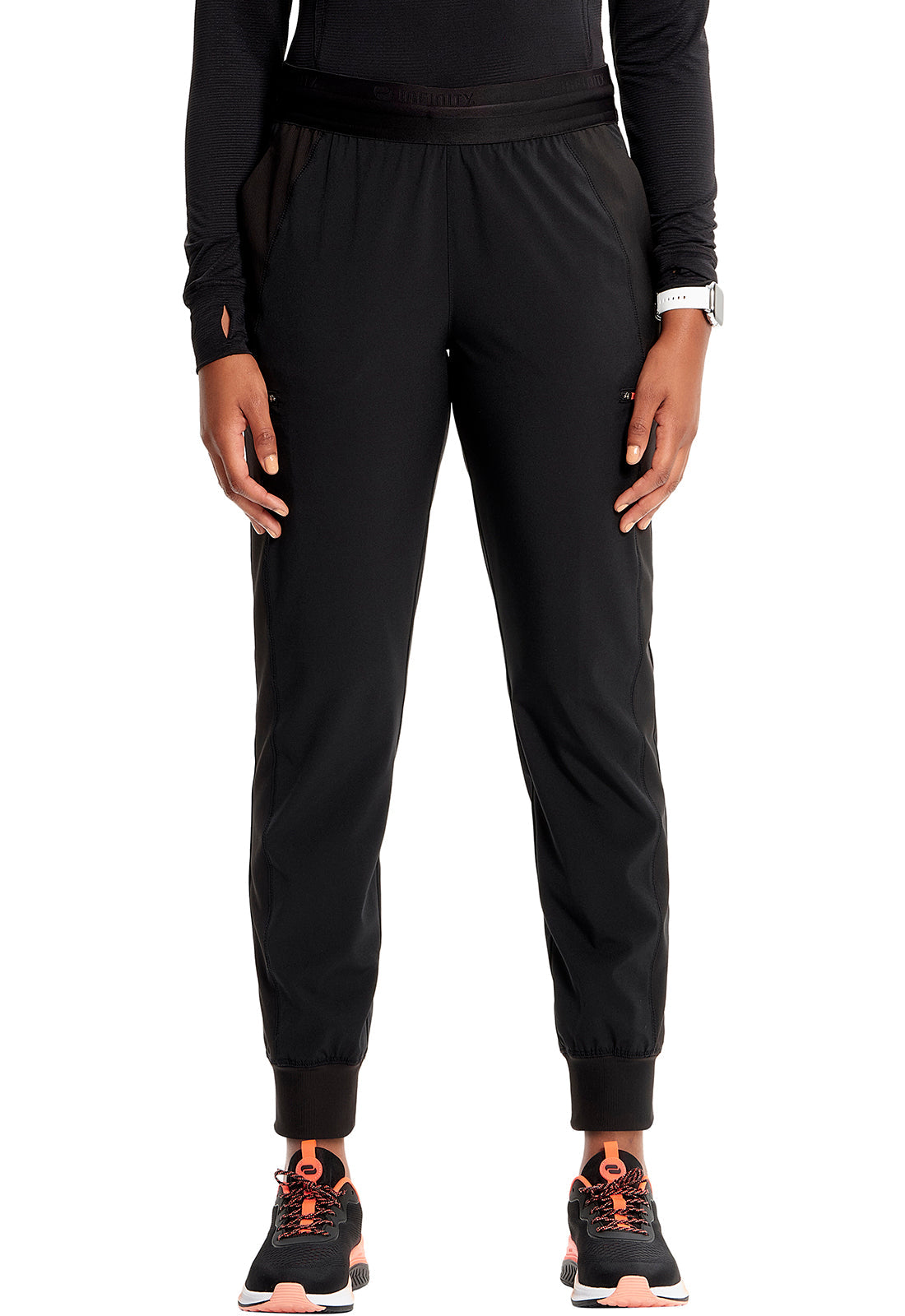 Women's Mid Rise Jogger  - Black