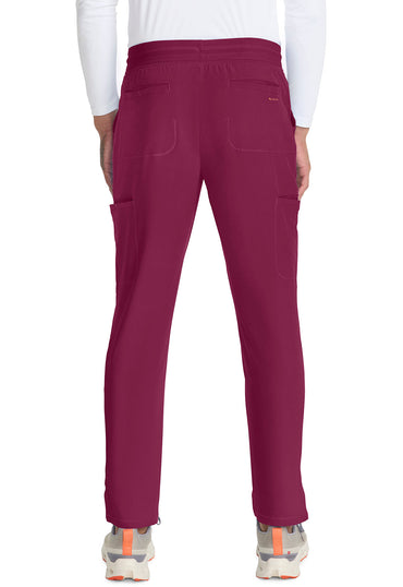 Men's Men's Drawstring Straight Leg Pant - Wine