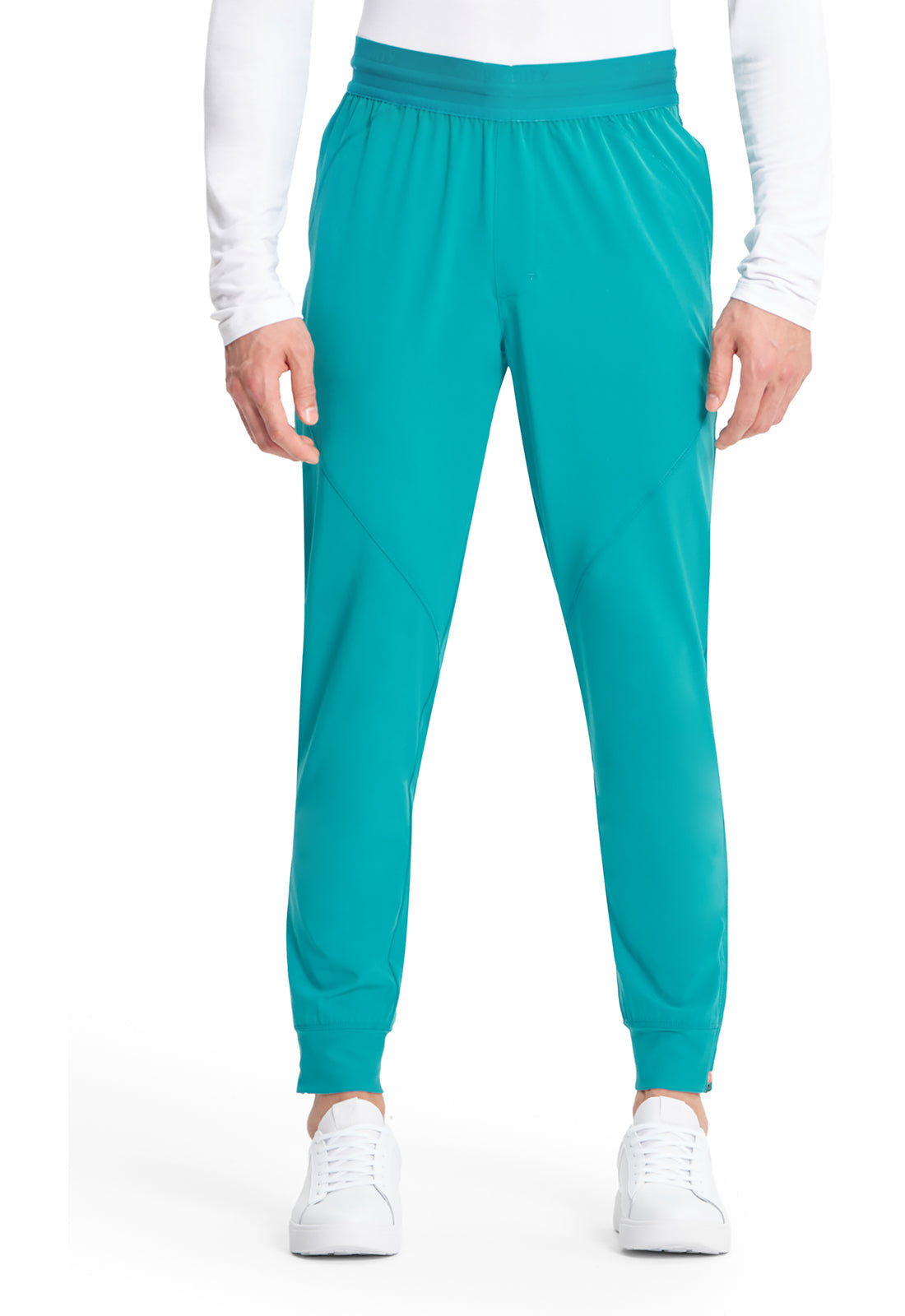 Men's Men's Mid Rise Jogger - Teal Blue
