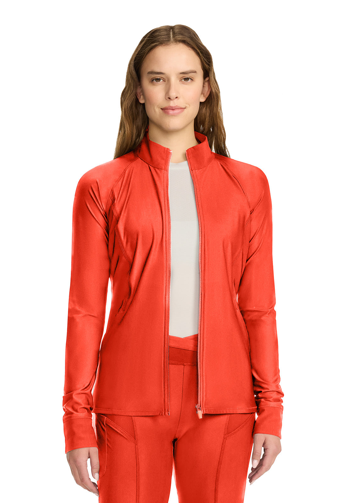 Women's Women's Raglan Zip Front Jacket - Fire Bird