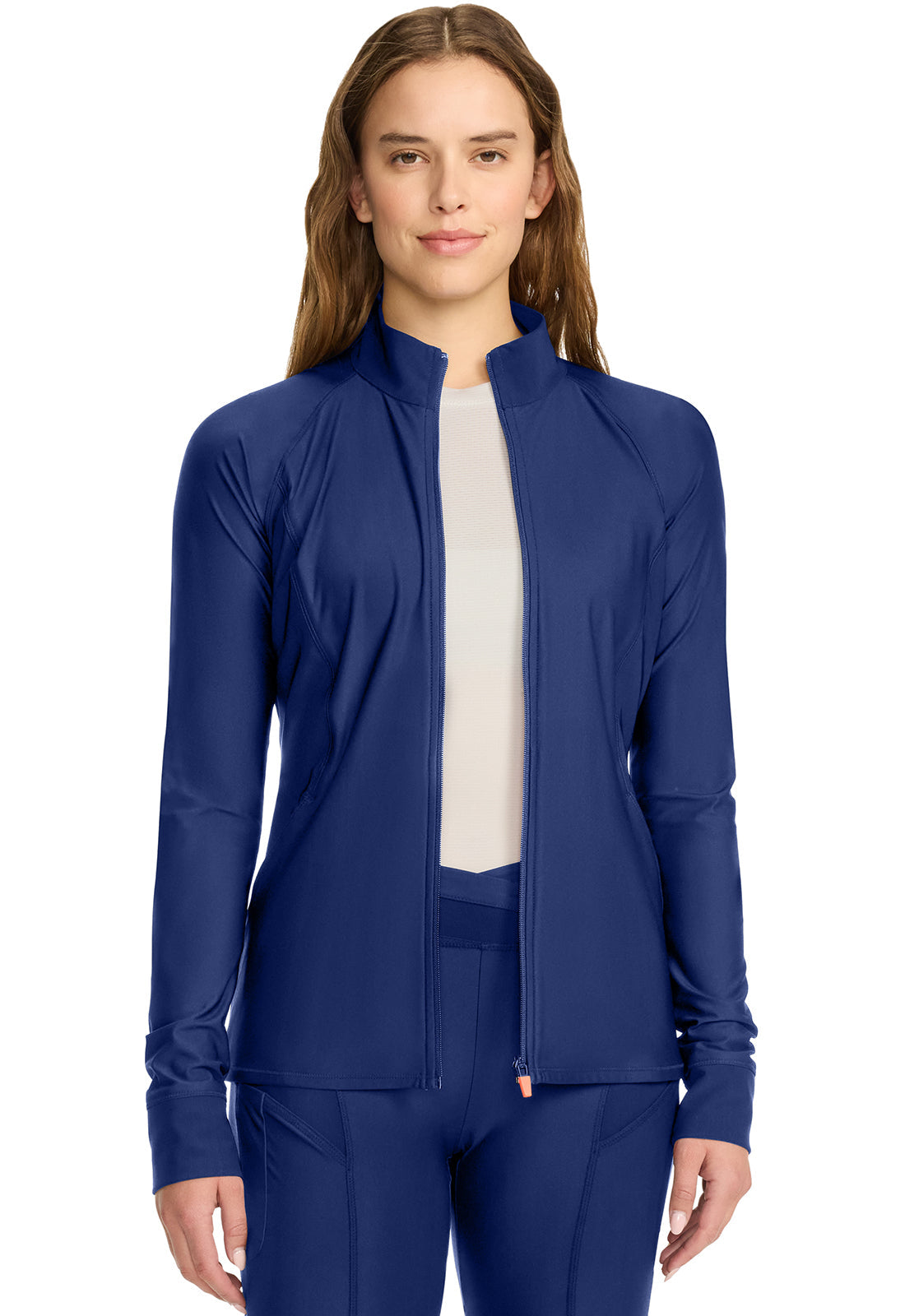 Women's Women's Raglan Zip Front Jacket - Navy