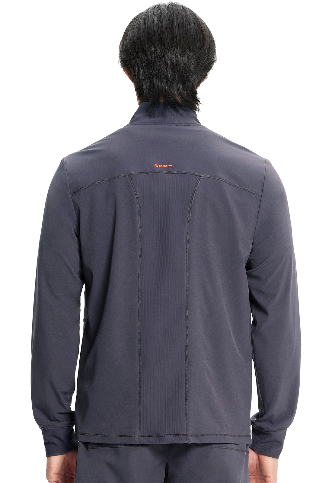 Men's Men's Zip Front Jacket - Pewter