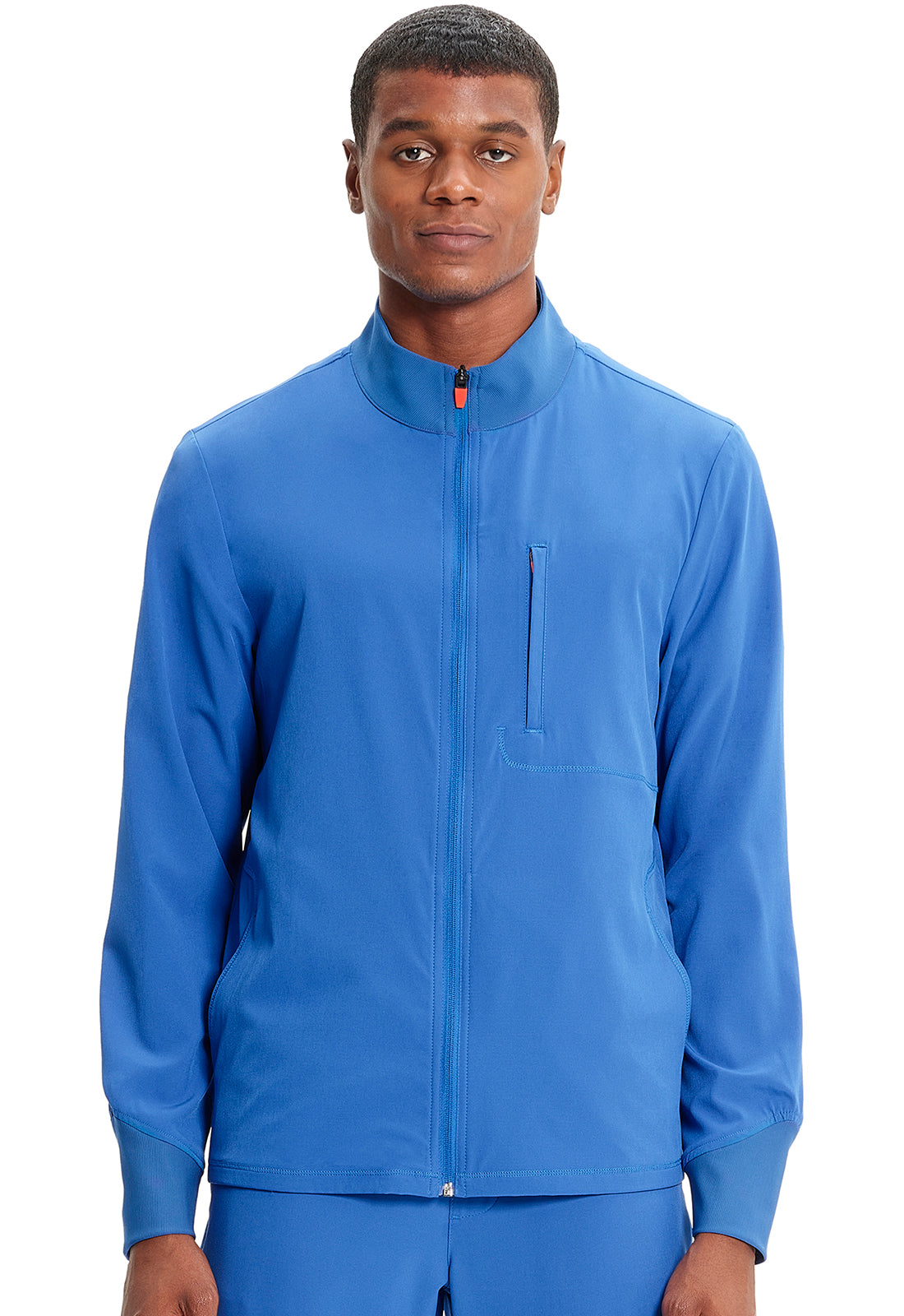 Men's Men's Zip Front Jacket - Royal