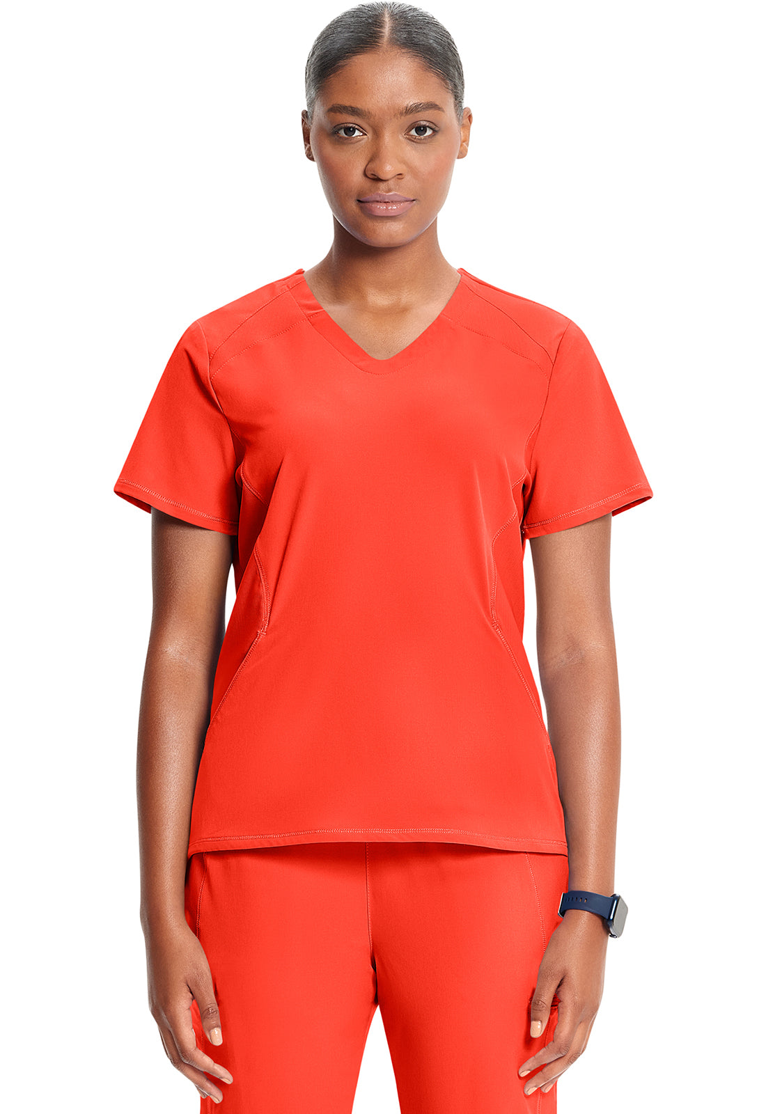 Women's V-Neck Top - Fire Bird