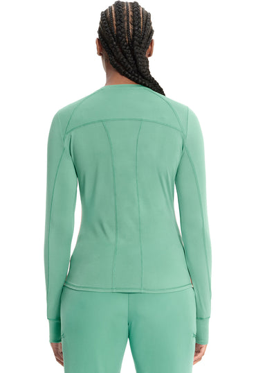 Women's Long Sleeve Logo Performance Underscrub - Matcha Latte