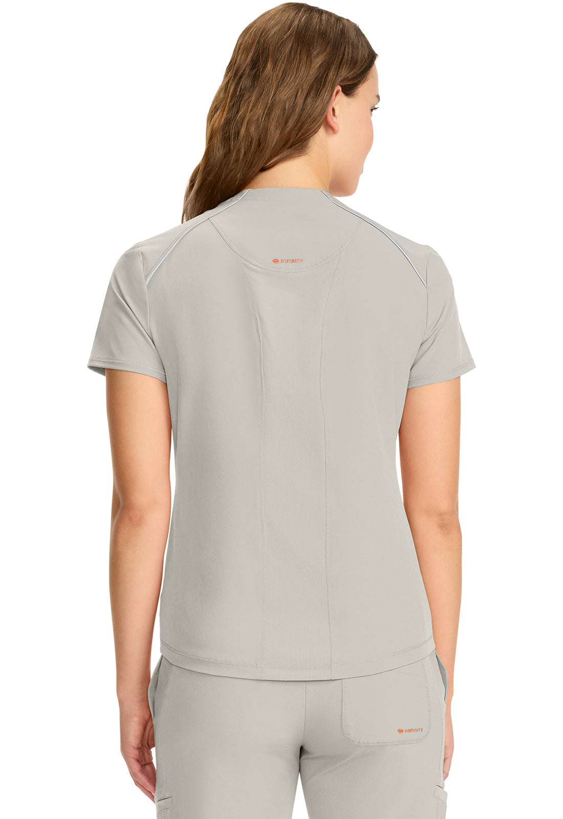 Women's Women's Tuck-in Mock Neck Henley Top - Vapor