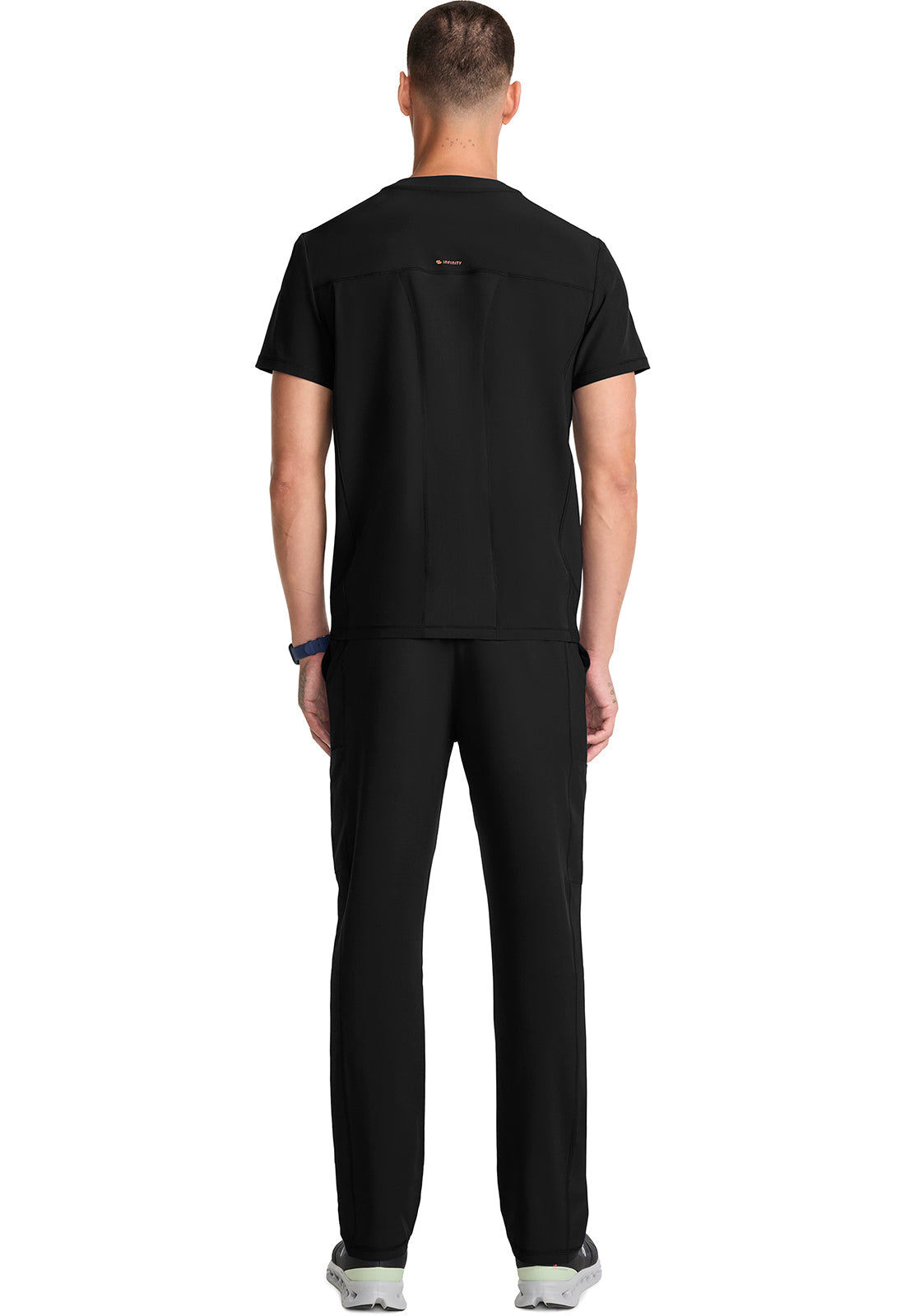 Men's Men's Tuck-in Crew Neck Top - Black