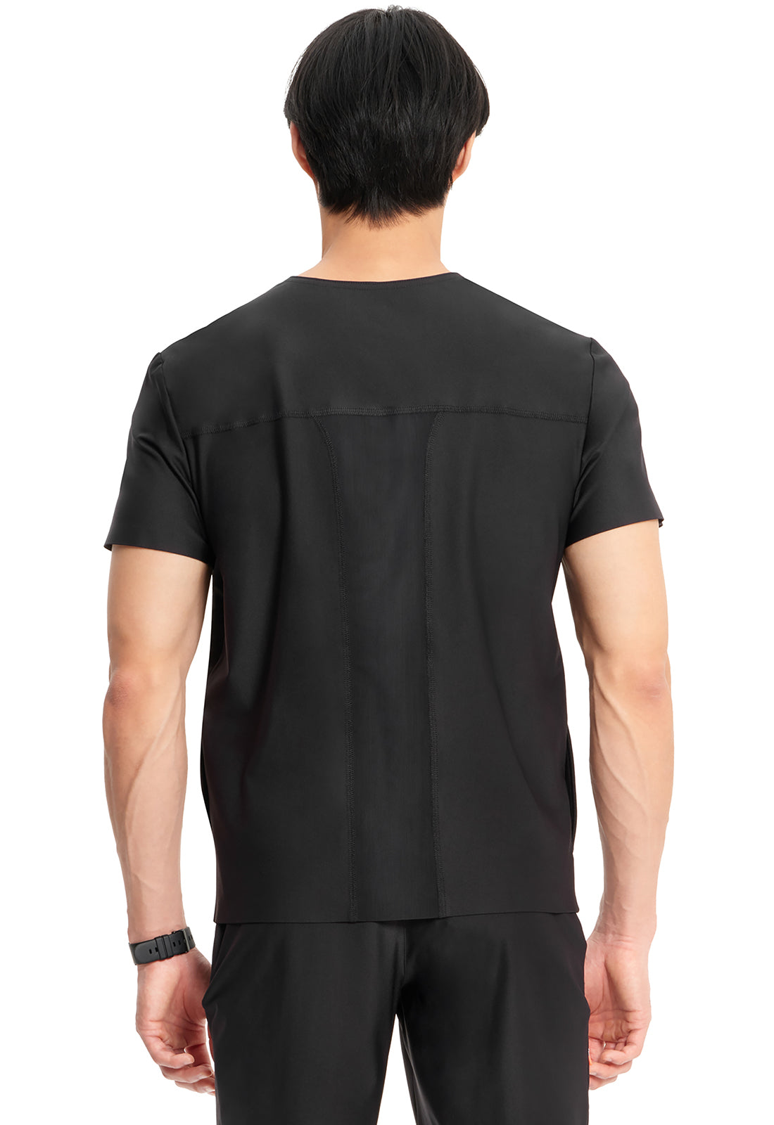 Men's Men's Knit V-Neck Top - Black