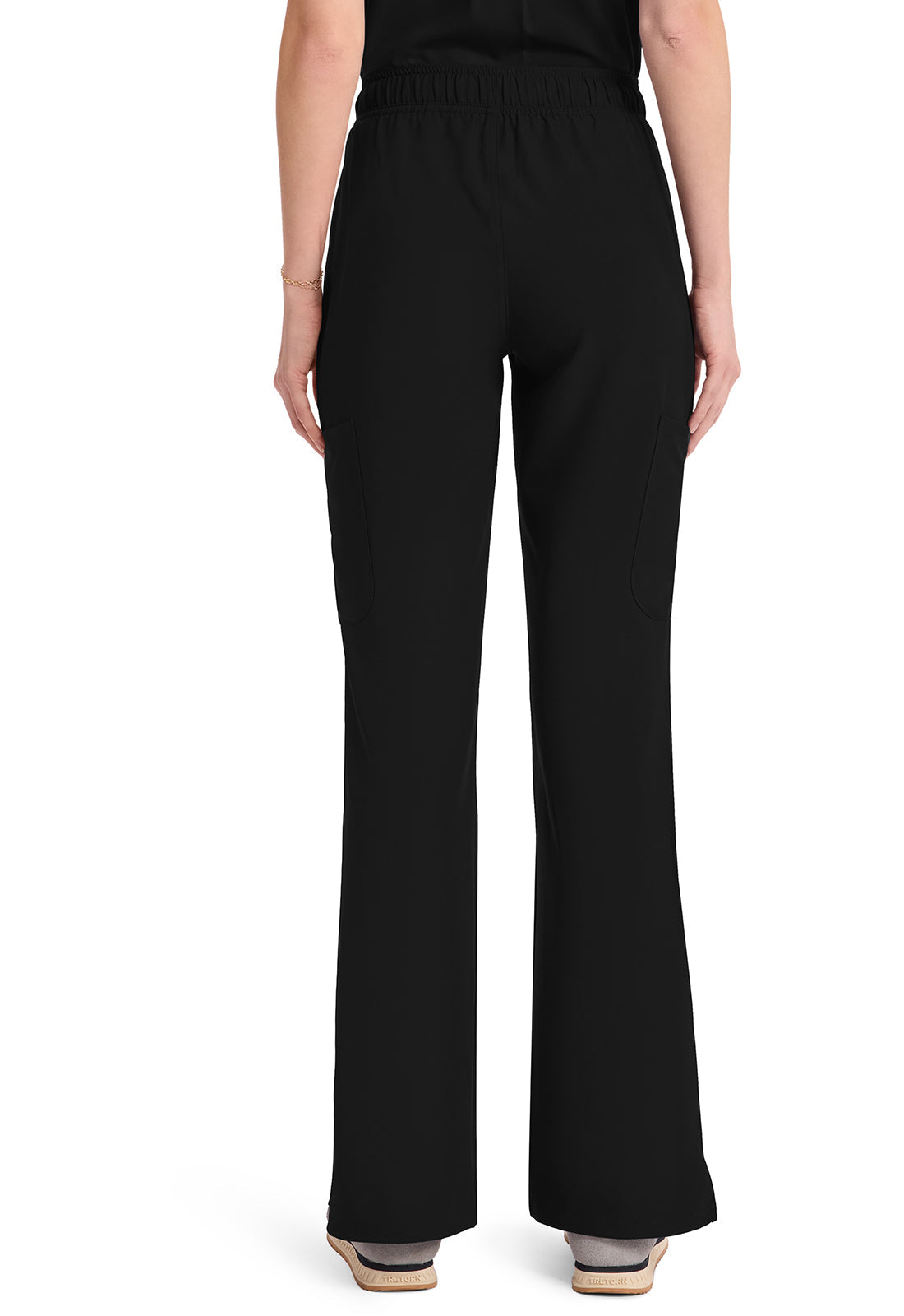 Women's Women's Mid Rise Flare Leg Pant - Black