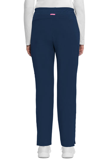 Women's Mid Rise Drawstring Tapered Leg Pant - Navy