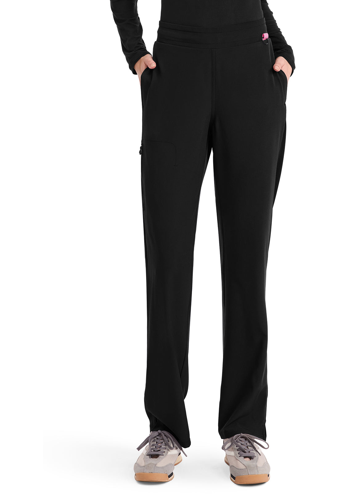 Women's  Women's Straight Leg Pull-On Pant - Black