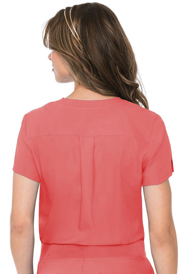 Women's One Pocket Tuck-In Top - Coral