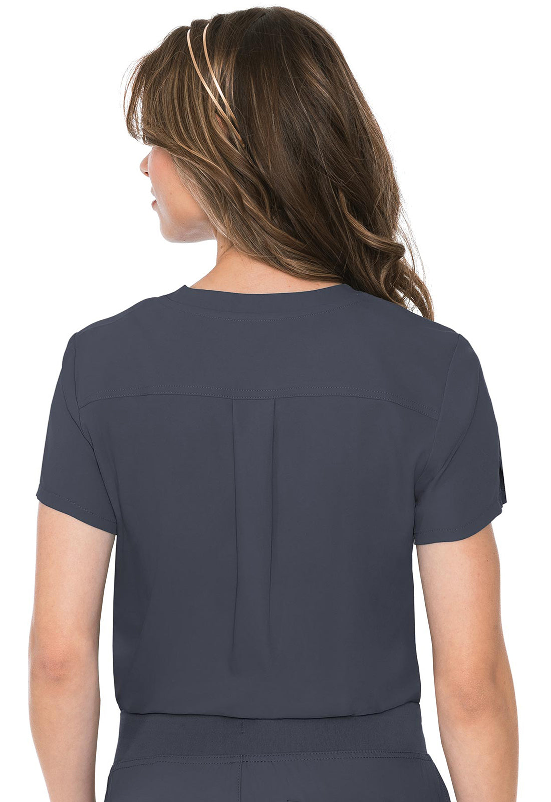 Women's One Pocket Tuck-In Top - Pewter