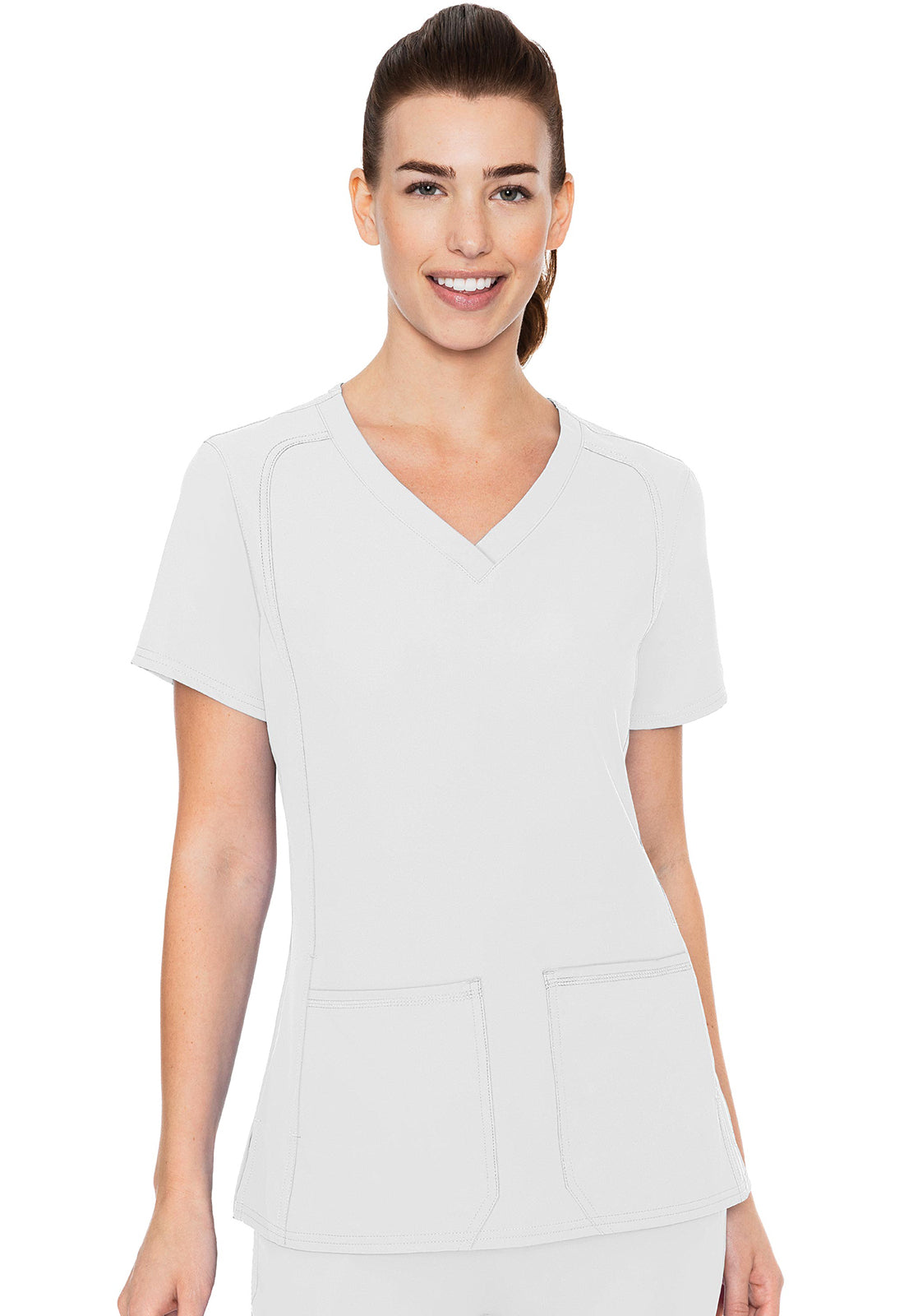 Women's Side Pocket Top - White