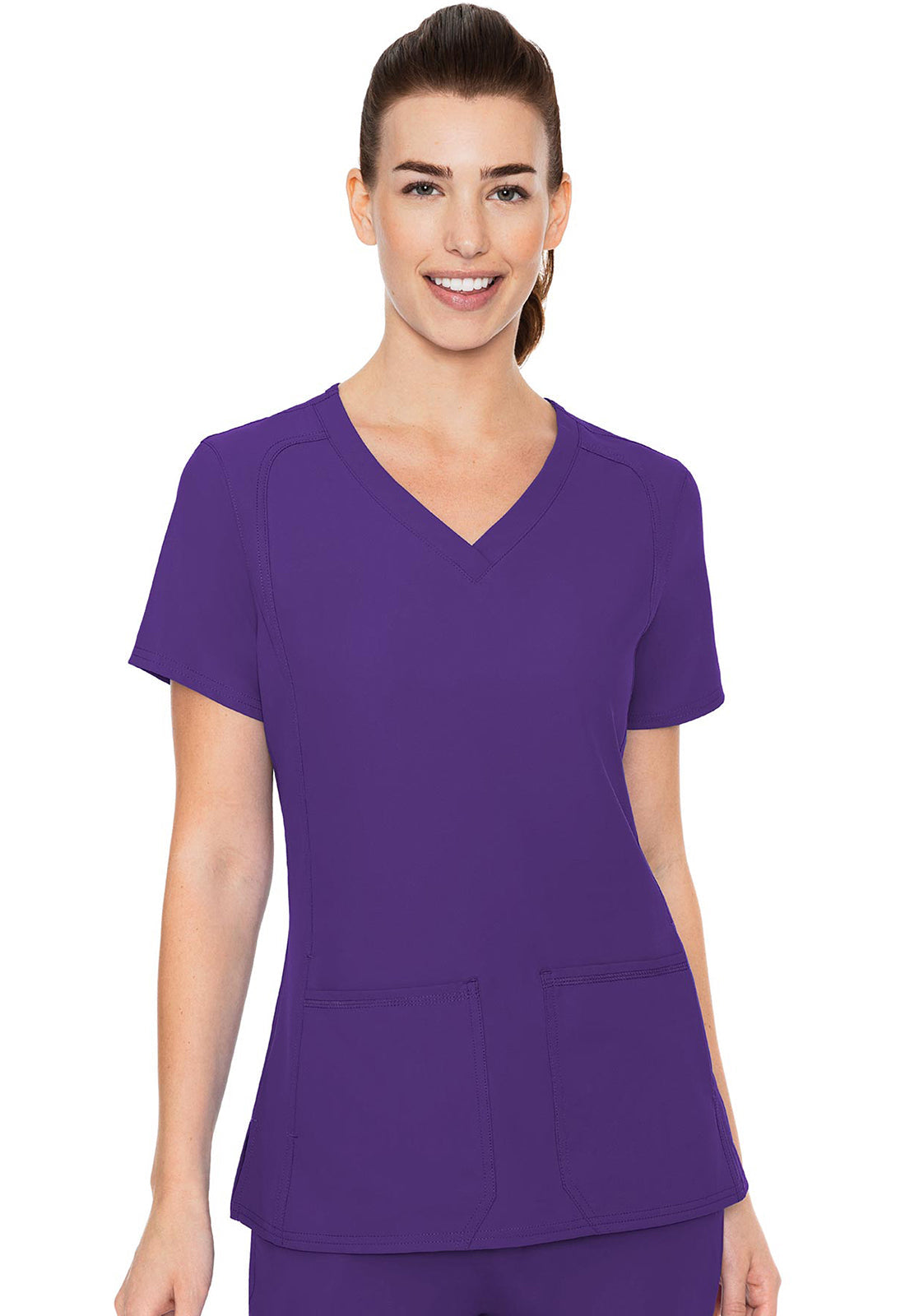 Women's Side Pocket Top - Grape