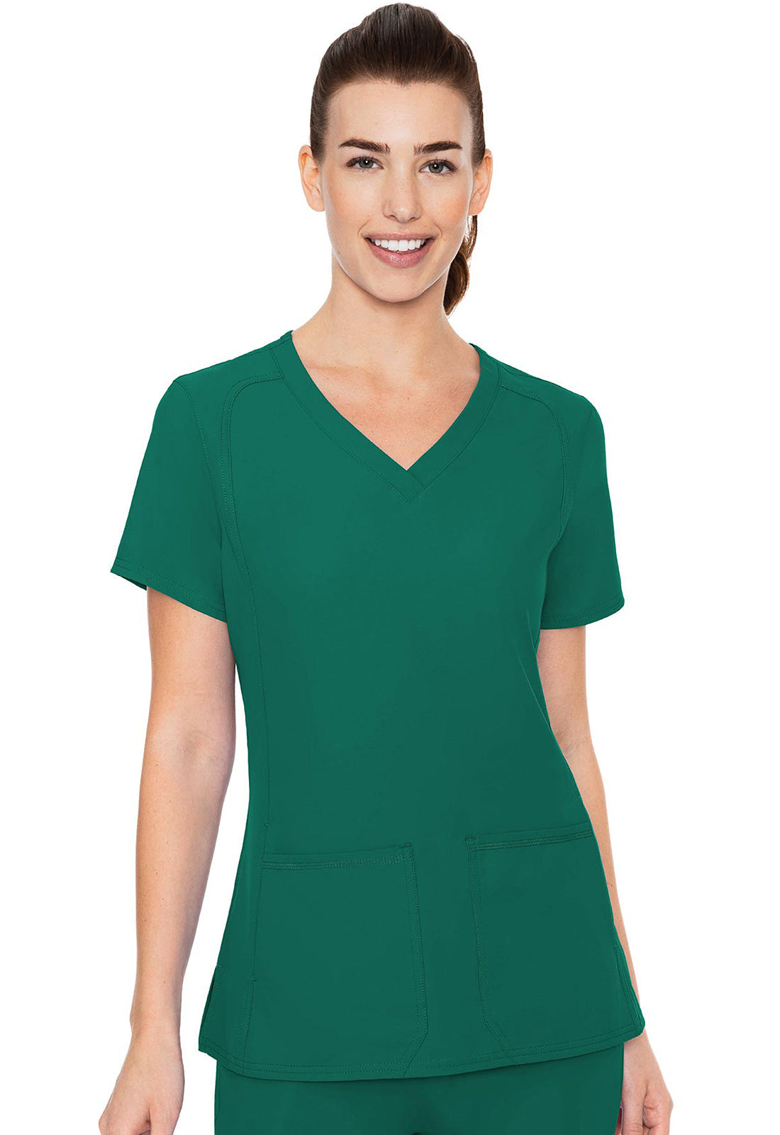 Women's Side Pocket Top - Hunter Green
