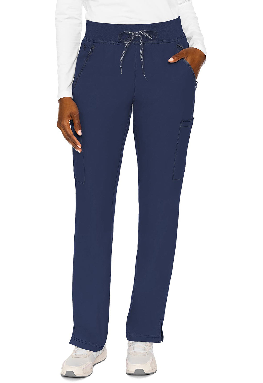 Women's Zipper Pant - Navy
