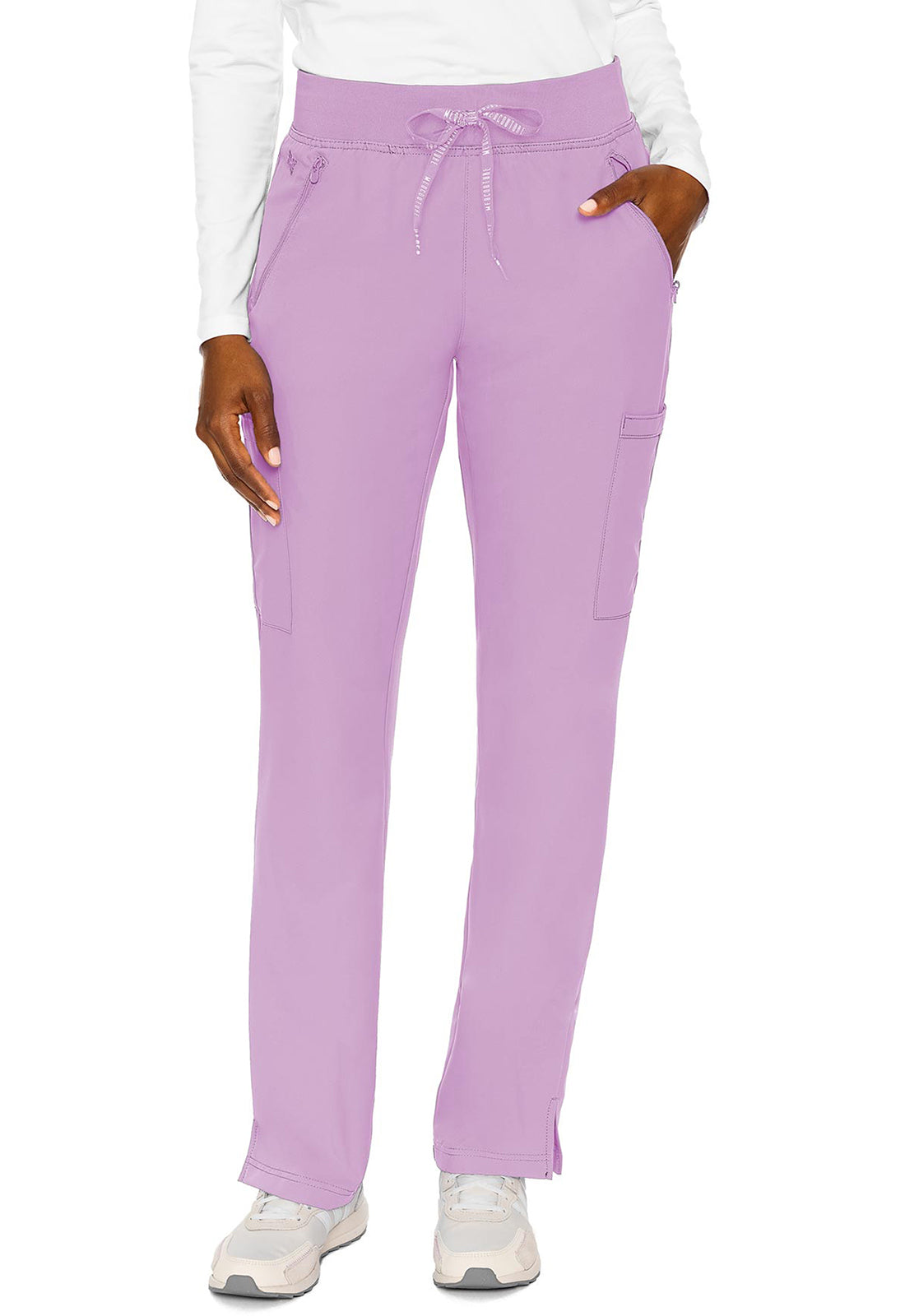 Women's Zipper Pant - Lilac