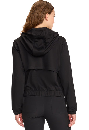 Women's Convertible Windbreaker Jacket - Black